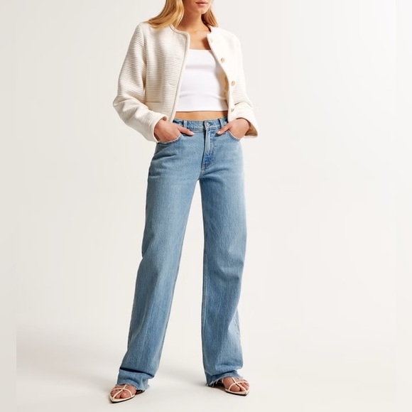 Abercrombie & Fitch Denim - Baggy Low Rise Jeans